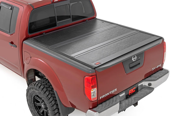 Rough Country Hard Low Profile Bed Cover 5' Bed For Nissan Frontier 05-21