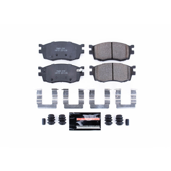 PowerStop Z23 Evolution Sport Carbon-Fiber Brake Pads With Hardware