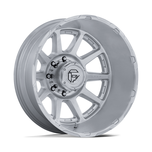 20x8.25 Fuel D912 Circuit Dually Gloss Silver 8x210 ET-221 CB154.3 Wheel