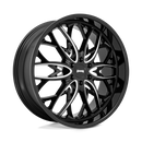 22X9.5 DUB S263 OG Gloss Black Milled 6X139.7 ET25 wheel/rim-2