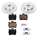 PowerStop Z23 Daily Driver Carbon-Fiber Ceramic Brake Pad and Drilled & Slotted