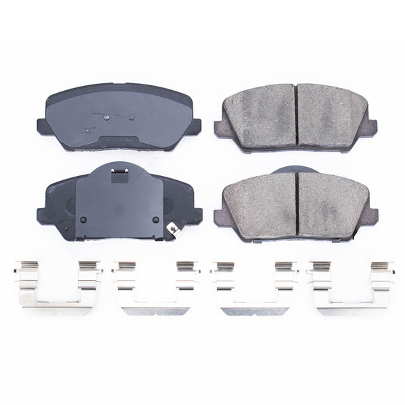 PowerStop Z17 Evolution Ceramic Brake Pads With Hardware