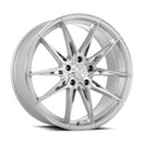 20x8.5 Katana KR10 Glossy Silver Machine Face Wheel 5x114.3 ET40 CB73.1