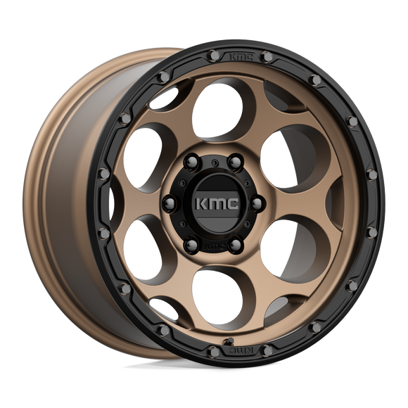 17X9 KMC KM541 DIRTY HARRY M-BRZ BLK LP 6X139.7 ET-12 wheel/rim