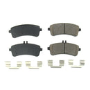 PowerStop Z17 Evolution Ceramic Brake Pads With Hardware