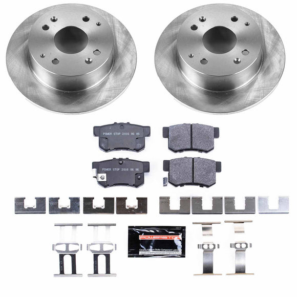 PowerStop Track Day Spec High-Performance Brake Pad and Rotor Kit