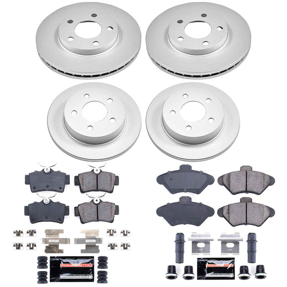 Z23 Daily Driver Premium Carbon-Fiber Ceramic Brake Pad and Fully Coated Rotor K