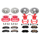 PowerStop Z23 Daily Driver Carbon-Fiber Ceramic Pads Drilled & Slotted Rotor & C