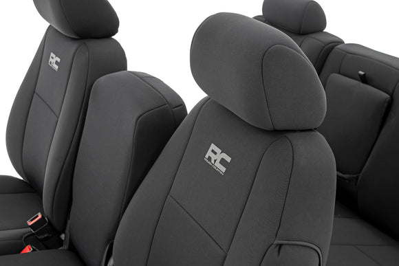 Rough Country Seat Covers FR 40/40/20 RR Full Bench Chevy GMC 1500 2500HD 07-13