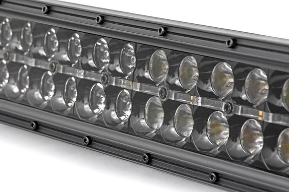 Rough Country Black Series LED Light 20"Dual Row For Amber DRL