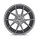 19x9.5 Niche Misano Matte Anthracite Wheel/Rim 5x112 5-112 19-9.5