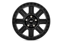 15x8 Rough Country 84 Series Gloss Black Wheel 5x4.5 ET-19 CB