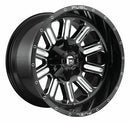 20x9 Fuel Off-Road D620 Hardline Gloss Black Milled 5x139.7 ET20 CB110.1 Wheel