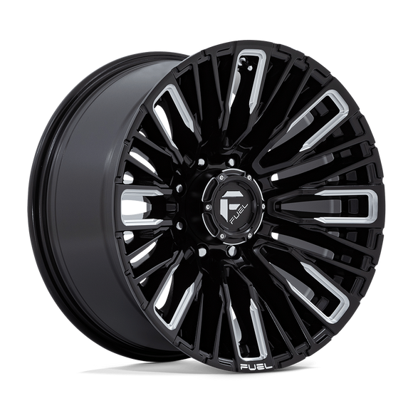 20x10 Fuel Off-Road D849 Rebar Black 8x180 ET-18 CB124.2 Wheel Rim