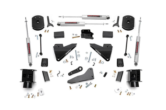 Rough Country 5" Lift Kit FR Spacer Radius Arm Drop For Ram 2500 4WD 14-18
