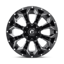 17x9 Fuel Off-Road D576 Assault Gloss Black Milled 6x135 ET-12 CB106.1 Wheel Rim