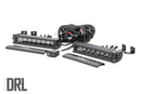 Rough Country Black Series LED Light Bar Cool White DRL8" For Single Row Pair