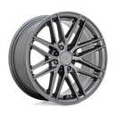 16X7.5 Motegi MR157 CM8 Gloss Gunmetal 4X100 4X108 ET25 Wheel Rim-1