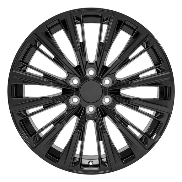 22" Replica CA93 fits Cadillac Escalade 22x9 Gloss Black