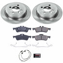 PowerStop OE Stock Replacement Low-Dust Ceramic Brake Pad and Rotor Kit