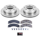 PowerStop OE Stock Replacement Low-Dust Ceramic Brake Pad and Rotor Kit