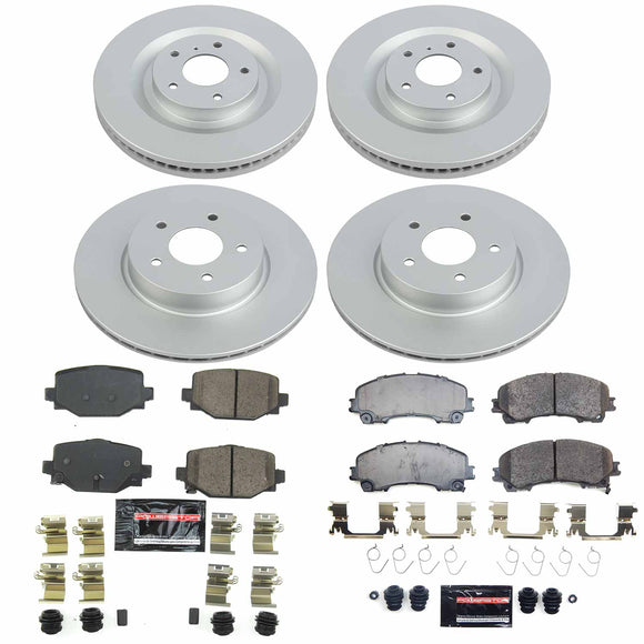 Z23 Daily Driver Premium Carbon-Fiber Ceramic Brake Pad and Fully Coated Rotor K