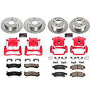 PowerStop Z23 Daily Driver Carbon-Fiber Ceramic Pads Drilled & Slotted Rotor & C