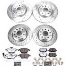 PowerStop Z26 Street Performance Ceramic Brake Pad and Drilled & Slotted Rotor K
