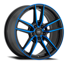 17x8 Konig Myth Gloss Black/Blue Tint 5x114.3 5x4.5 ET43 Wheel Rim-1