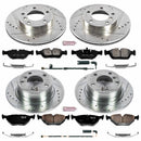 PowerStop Z23 Daily Driver Carbon-Fiber Ceramic Brake Pad and Drilled & Slotted