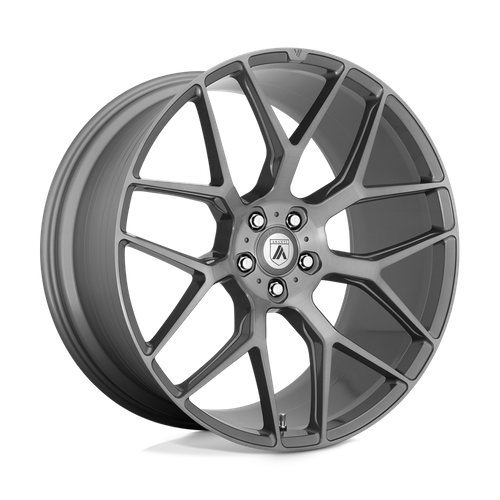 22X9 Asanti Black ABL-27 DYNASTY Titanium Brushed 5X108 ET40 wheel/rim