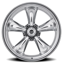16x8 American Racing Torq Thrust II 1 Pc Polished Wheel 5x120.7 16-8 ET8