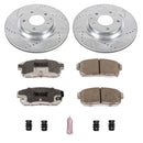 PowerStop Z26 Street Performance Ceramic Brake Pad and Drilled & Slotted Rotor K