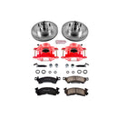 PowerStop Z23 Daily Driver Carbon-Fiber Ceramic Pads Drilled & Slotted Rotor & C