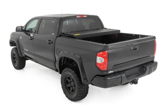 Rough Country Hard Low Profile Bed Cover For 5'7" Bed Toyota Tundra07-21