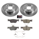 PowerStop OE Stock Replacement Low-Dust Ceramic Brake Pad and Rotor Kit