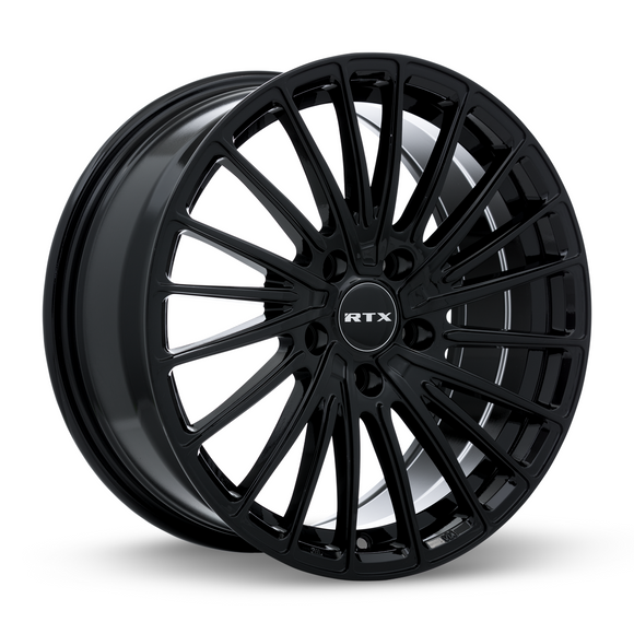 18x8 RTX Polar Gloss Black 5x114.3 ET40 wheel/rim