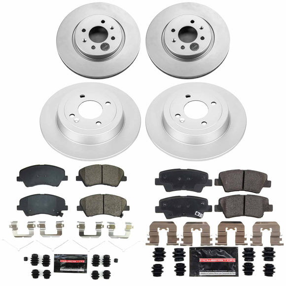Z23 Daily Driver Premium Carbon-Fiber Ceramic Brake Pad and Fully Coated Rotor K