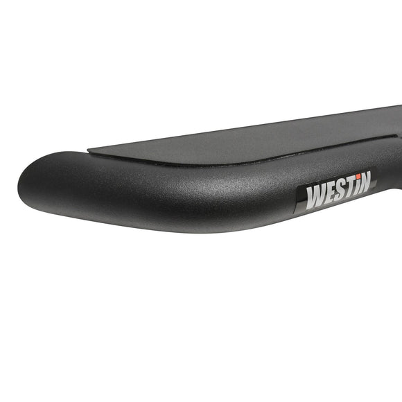 Westin Outlaw Drop Nerf Step Bars Powder Coated Textured Black Steel 20-14125