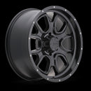 17x9 Mamba M19 Matte Black 6x139.7 6x5.5 ET-12 Wheel Rim-3
