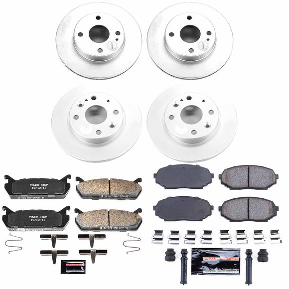 Z23 Daily Driver Premium Carbon-Fiber Ceramic Brake Pad and Fully Coated Rotor K
