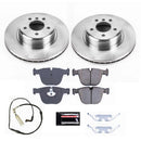 PowerStop OE Stock Replacement Low-Dust Ceramic Brake Pad and Rotor Kit