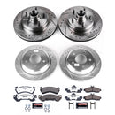 PowerStop Z26 Street Performance Ceramic Brake Pad and Drilled & Slotted Rotor K