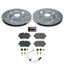PowerStop Z23 Daily Driver Carbon-Fiber Ceramic Brake Pad and Drilled & Slotted