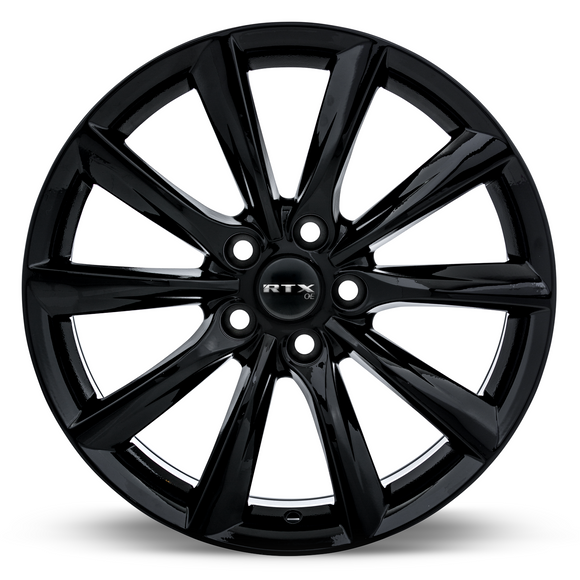 20x8.5 RTX Alto Gloss Black 5x120 ET35 wheel/rim