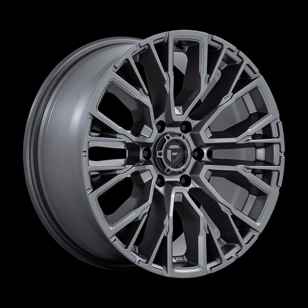 20X9 Fuel 1PC D848 Rebar Matte Gunmetal 6X135 ET20 Wheel Rim