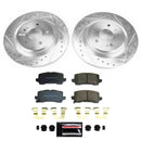 PowerStop Z23 Daily Driver Carbon-Fiber Ceramic Brake Pad and Drilled & Slotted