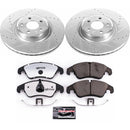 PowerStop Z26 Street Performance Ceramic Brake Pad and Drilled & Slotted Rotor K