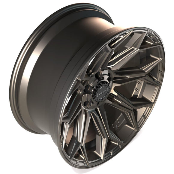 4Play Gen3 4P83 22x10 Bronze Wheel 6x139.7 ET-18 CB106.1
