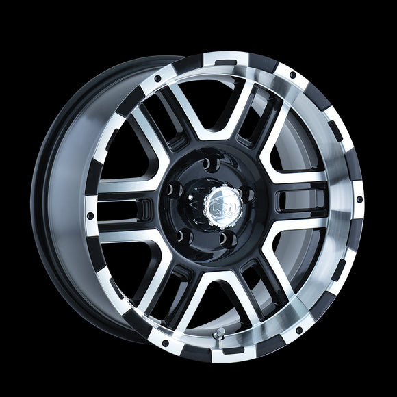 17x8 Ion Style 179 Black Wheel/Rim 6x139.7 6-139.7 6x5.5 17-8 ET10